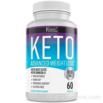 Beste Keto -Ketone ergänzen Fettbrenner Keto -Kapseln